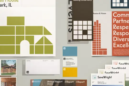 弗兰克·劳埃德·赖特建筑保护协会启用新标识 强调“缺失”建筑遗产