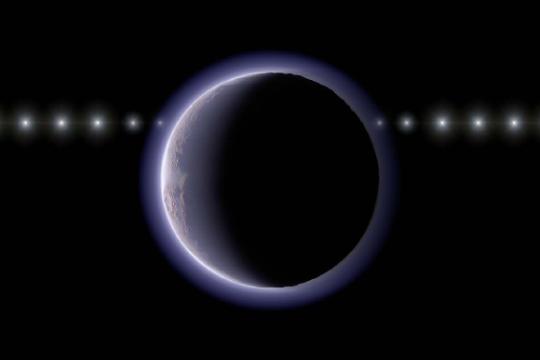 日本团队报告在小型跨海王星天体2002 XV93周围探测到稀薄大气