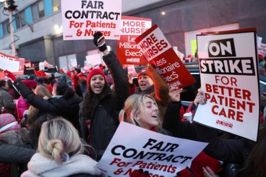 纽约市或现史上最大护士罢工：近1.5万名护士拟于周一停工