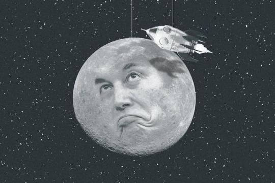 马斯克将太空雄心由火星转向月球 被指紧贴资金与竞赛格局