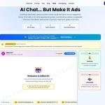 「如果 AI 聊天充满广告，会变成什么样？」——99helpers 推出体验式 Demo