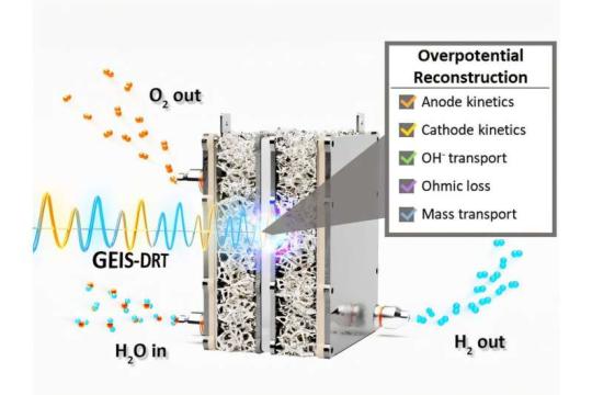 双电极实时诊断技术精准解析AEM水电解性能衰退机理