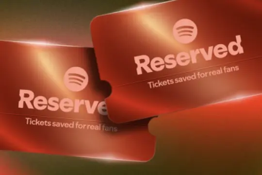 Spotify 推出“Reserved”演唱会门票预留功能及与环球音乐集团合作的粉丝翻唱与混音AI工具