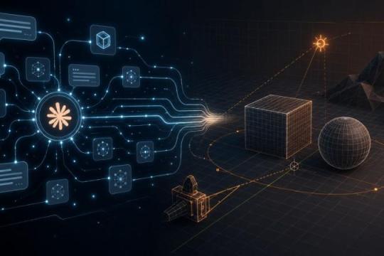 Anthropic 发布 Claude 与 Blender 等多款创意工具连接器，同时将对 Blender 的支持改为一次性捐赠