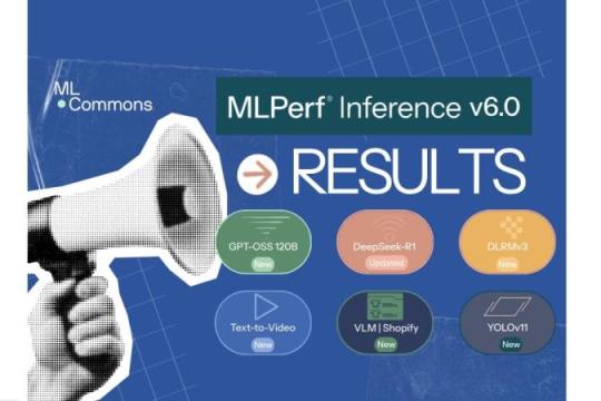MLCommons 发布 AI 服务器推理性能基准测试「MLPerf Inference v6.0」，对比 NVIDIA、AMD 等 24 家组织的 AI 服务器表现