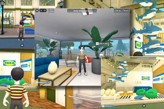 宜家在Roblox上线限时快闪店 试水触达Z世代与Alpha世代