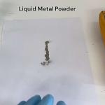 机械激活液态金属粉末：在纸上“画”出电路