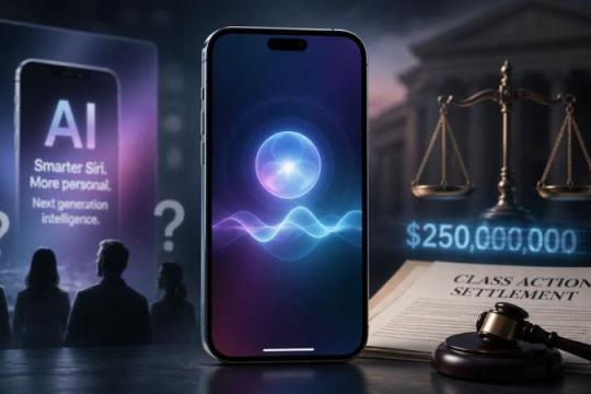 Apple就iPhone AI 功能集体诉讼达成2.5亿美元和解：Siri 强化广告被指误导消费者