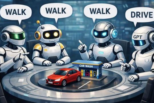 AI会走去50米外的洗车场吗？从“洗车测试”到多模型对比工具「AI Roundtable」