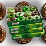 Krispy Kreme圣帕特里克节推绿色免费甜甜圈 仅限门店穿绿顾客