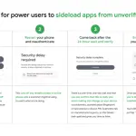 谷歌推出新侧载流程：在放宽安卓应用安装限制的同时强化防诈骗措施