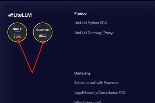 遭恶意软件入侵的开源项目LiteLLM曾通过Delve取得安全合规认证
