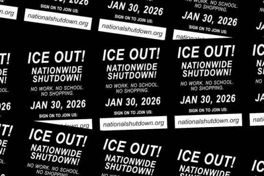 全美多地计划于1月30日发起全国停工 抗议ICE执法行动