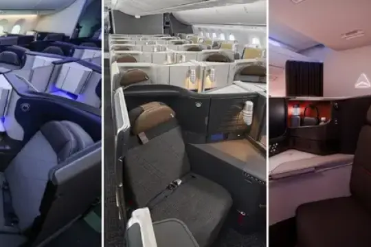 美航、达美与联合航空争夺高端商务舱旅客，最新套间对比一览