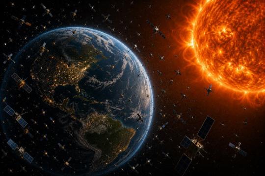 研究称太阳活动增强将显著加速低轨太空垃圾下落