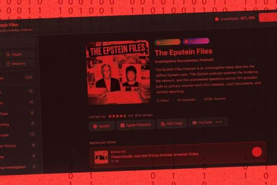 完全由人工智能生成的《爱泼斯坦档案》播客跻身收听榜前列