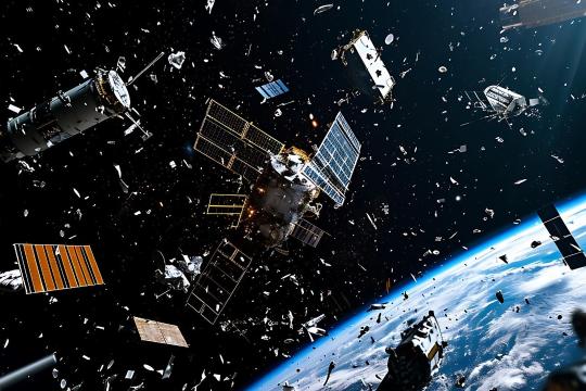 低地球轨道日益拥挤，研究警告连锁碰撞与太阳风暴或触发快速失控风险