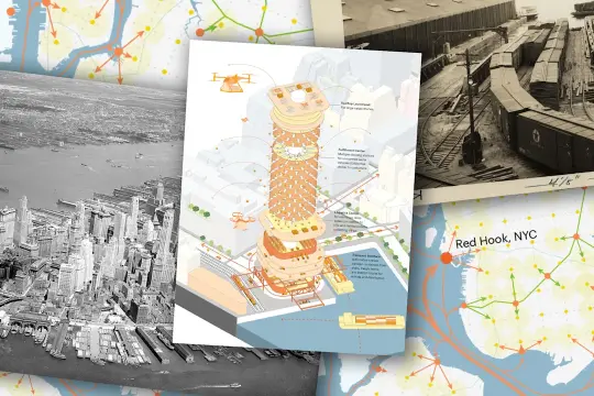 纽约探索重塑城市配送体系 建筑事务所KPF提出多元物流设想