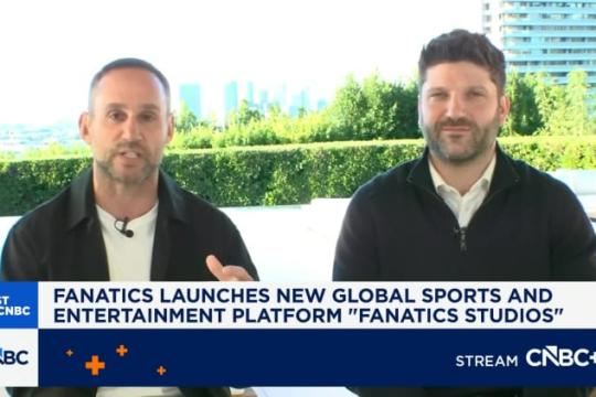 Fanatics与OBB Media合资成立Fanatics Studios 进军体育媒体与娱乐内容