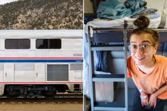 我花了2200美元预订了美铁53小时列车上的卧室舱，这个带完整浴室的50平方英尺空间物有所值