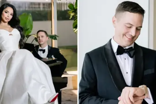 一位女士为丈夫找到了梦寐以求的劳力士，婚礼当天给他惊喜