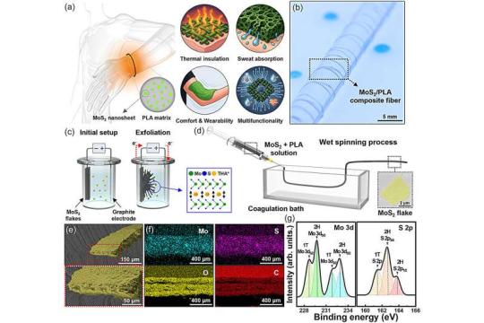 “无泵无电池”可穿戴半导体织物：用汗液实时监测健康