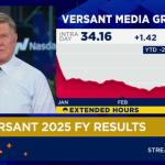 Versant发布首份年度财报：付费电视收入下滑，平台与数字业务成增长亮点