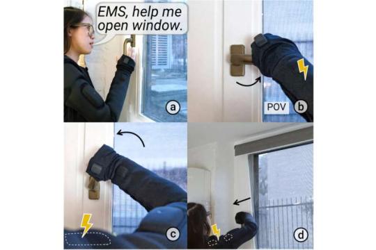 当AI接入肌肉：情境感知电刺激教你完成从未学过的动作