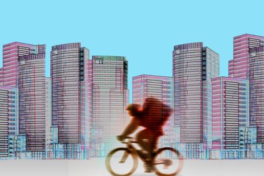 从空调办公室到骑车送外卖：一名Uber Eats骑手的工作落差与城市体验