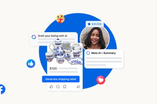 Facebook Marketplace引入Meta AI自动回复与上架功能