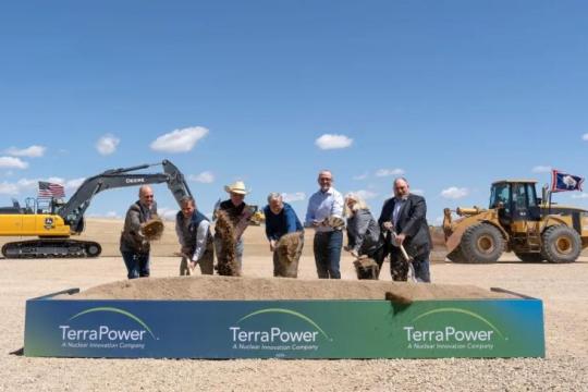 比尔·盖茨创立的TerraPower获美监管机构批准在怀俄明建设新型核反应堆