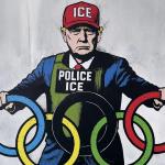 意大利多地出现反ICE奥运主题公共艺术