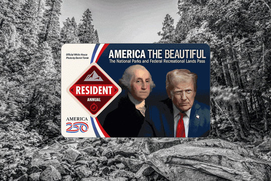 美国2026年国家公园通行证启用特朗普肖像 引发“遮挡”新规与民间变通设计