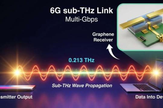石墨烯亚太赫兹接收器让节能型 6G 硬件更近一步