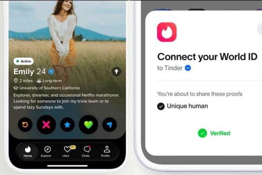 Sam Altman创立的 Tools for Humanity 将“人类证明”引入 Tinder：虹膜认证 World ID 先在日本测试、再拓展至美国