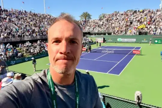 我多年来一直参加法国巴黎银行公开赛，它依然是“网球天堂”，但已不再是隐秘的宝地