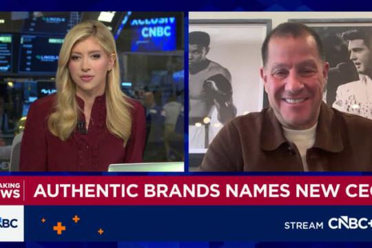 Authentic Brands Group创始人称预计12个月内上市 任命前永利度假村CEO接掌公司