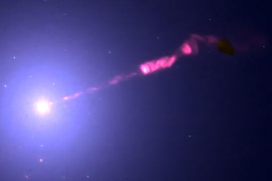 事件视界望远镜锁定M87星系黑洞喷流可能起点