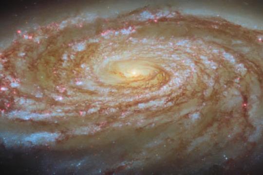 哈勃发布梅西耶88新图像 展示活跃螺旋星系向室女座星系团核心迁移