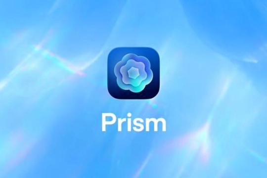 OpenAI 免费发布搭载 GPT-5.2 的科研写作与协作平台「Prism」，支持不限人数实时协同