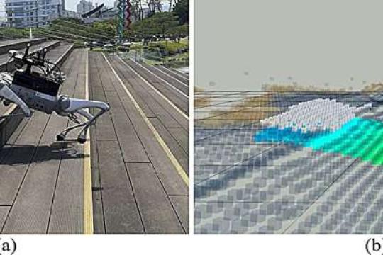 四足机器人“看懂”地形：自主识别危险、规划路线并越障搬运负载