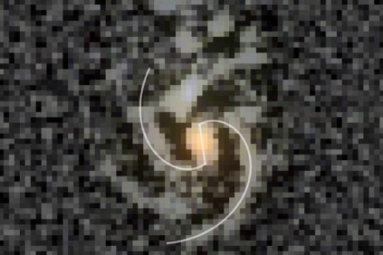 詹姆斯·韦伯望远镜发现宇宙早期带棒旋涡星系 COSMOS-74706