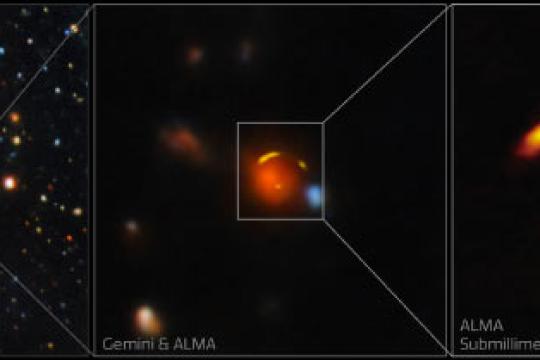 天文学家锁定早期宇宙尘埃星暴星系为高能中微子候选源
