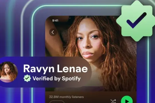 Spotify上线“认证”徽章，拟帮助用户区分真人艺术家与AI生成内容