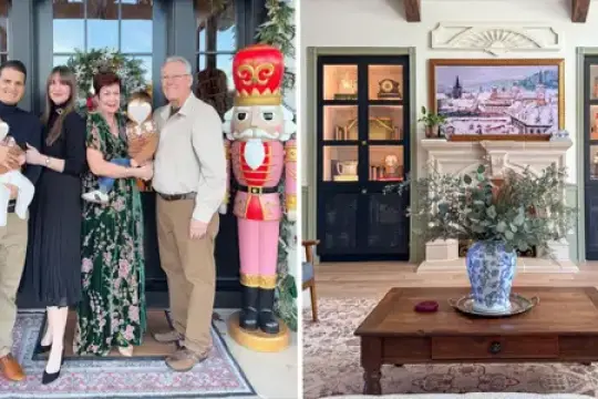 一户家庭在俄勒冈建造了一个多代同堂的住宅，实际上是两栋房子通过走廊相连