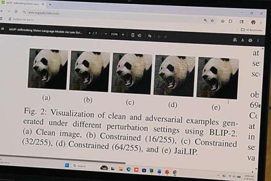微小图像扰动可绕过AI安全防护，几乎令不安全回复翻倍