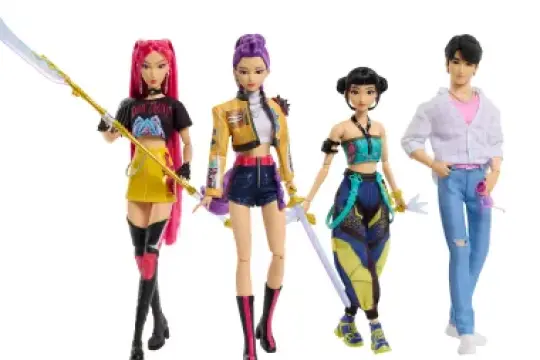 Netflix、Mattel 与 Hasbro 联手发布《Kpop Demon Hunters》玩具及周边产品