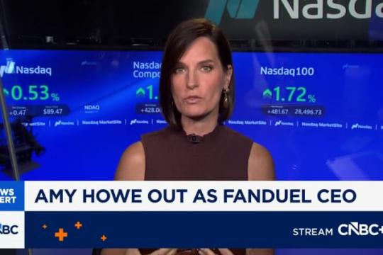 知情人士：FanDuel首席执行官Amy Howe在任五年后离职