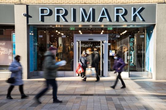 Primark母公司预警利润下滑 圣诞季销售不及预期