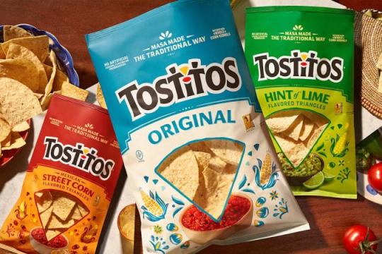 百事更新多力多滋包装设计 突出玉米原料与传统工艺